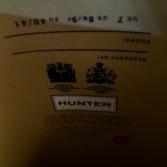 Hunter Rain Boots - Picture 4 of 5